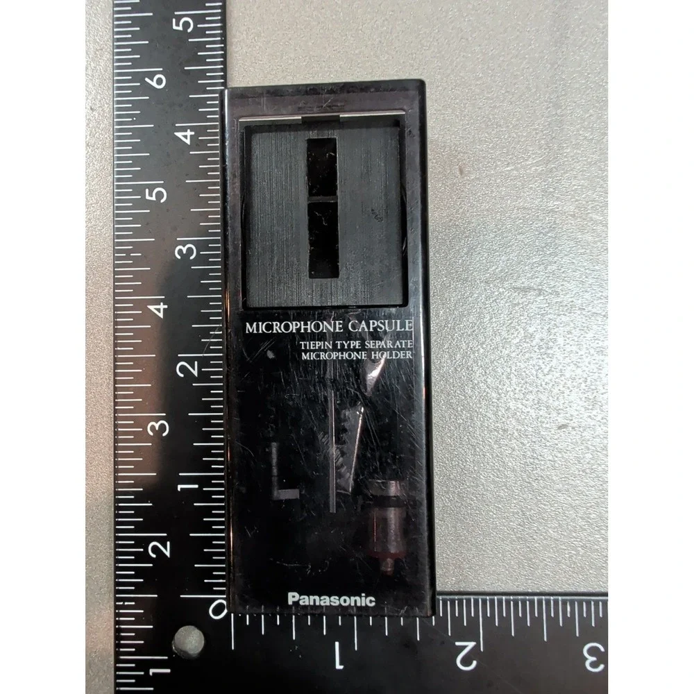 Panasonic RP-VC1510 Microphone Capsule Tiepin Type Separate Holder Made in Japan
